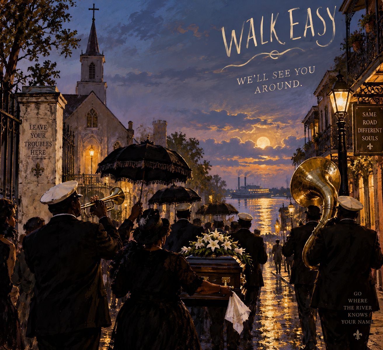 Walk Easy, Stranger artwork