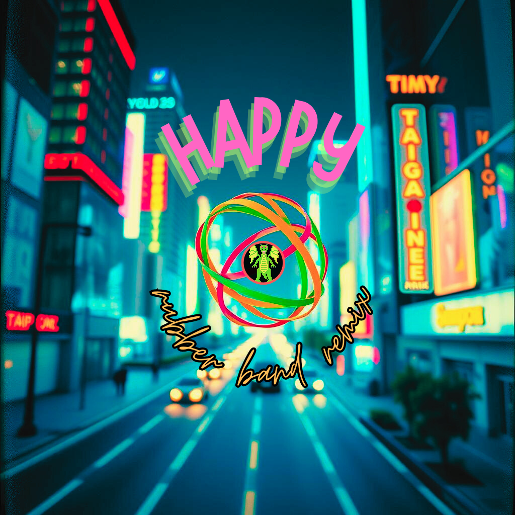 Happy (rubber band remix) artwork