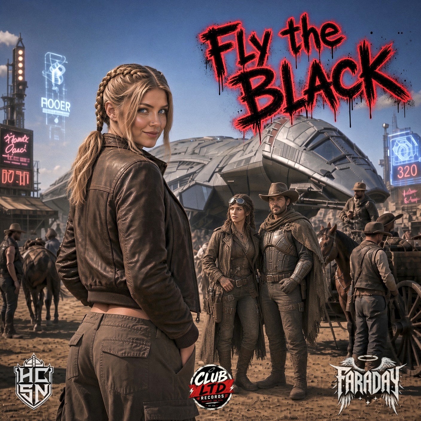 Fly the Black (feat. Half-Crazed Suicidal Norsemen) artwork