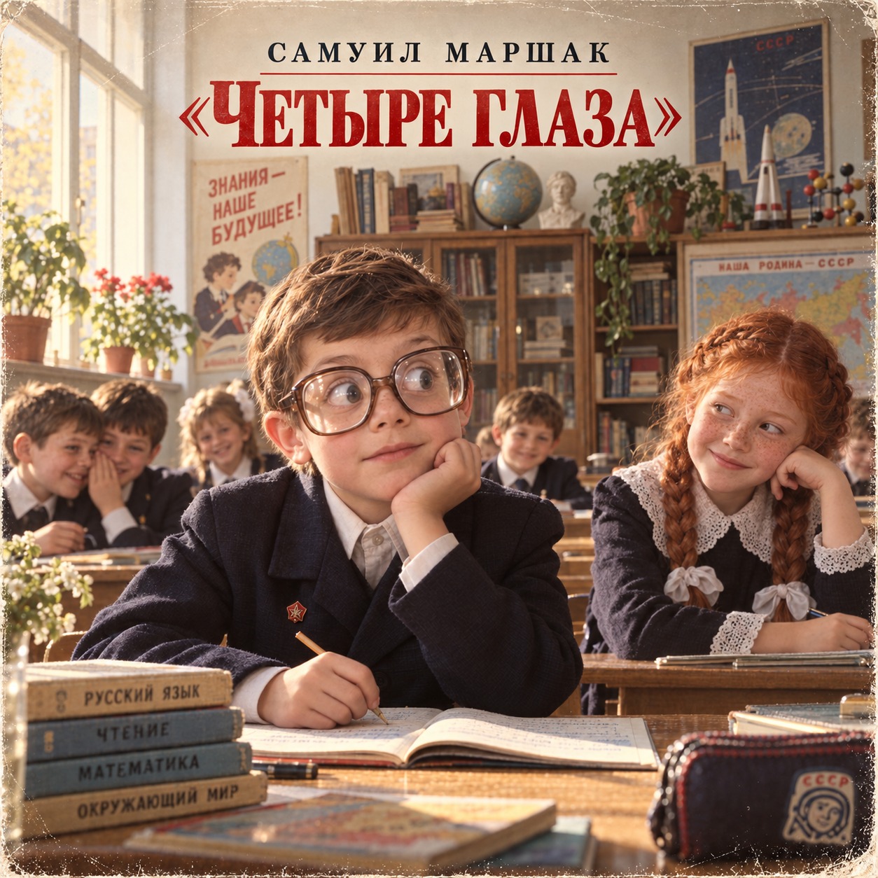 Четыре глаза 👓  (Самуил Маршак) artwork
