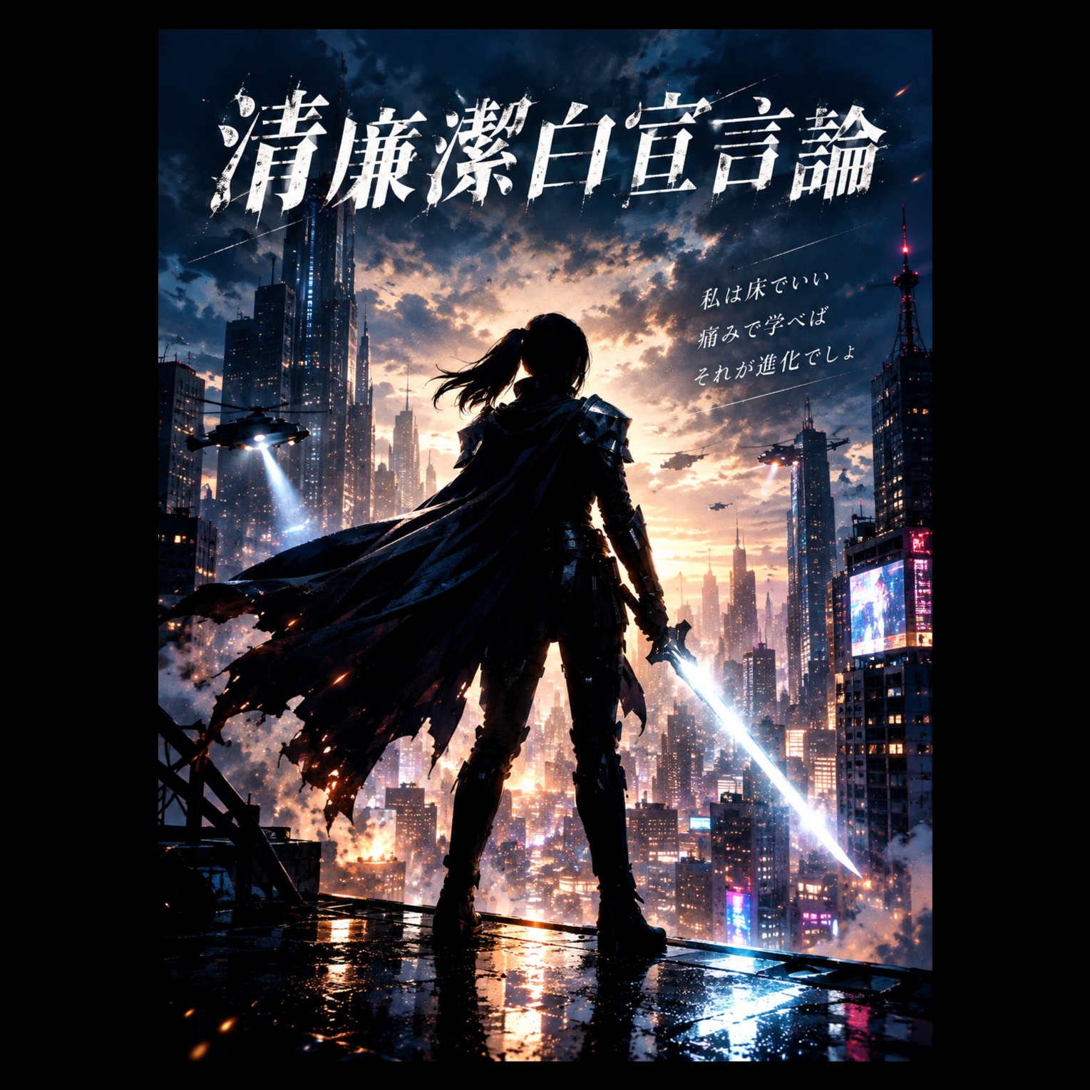 清廉潔白宣言論 artwork