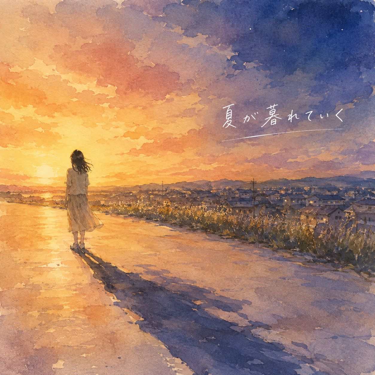 夏が暮れていく artwork