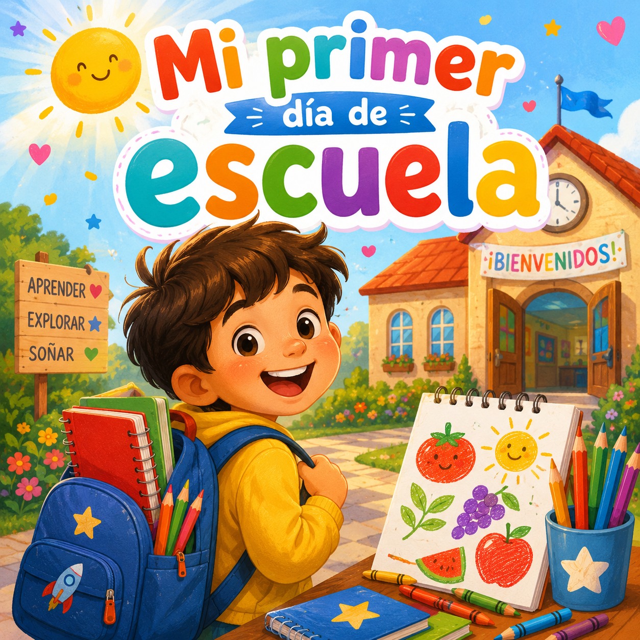 MI PRIMER DÍA DE ESCUELA artwork