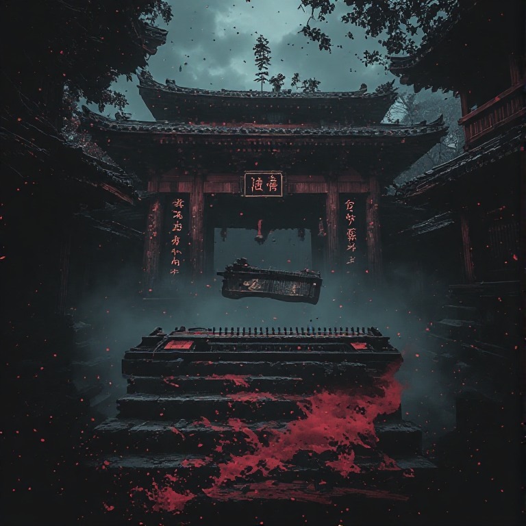 皺深き呪いの受肉 (Shiwa Fukaki Noroi no Juniku) artwork