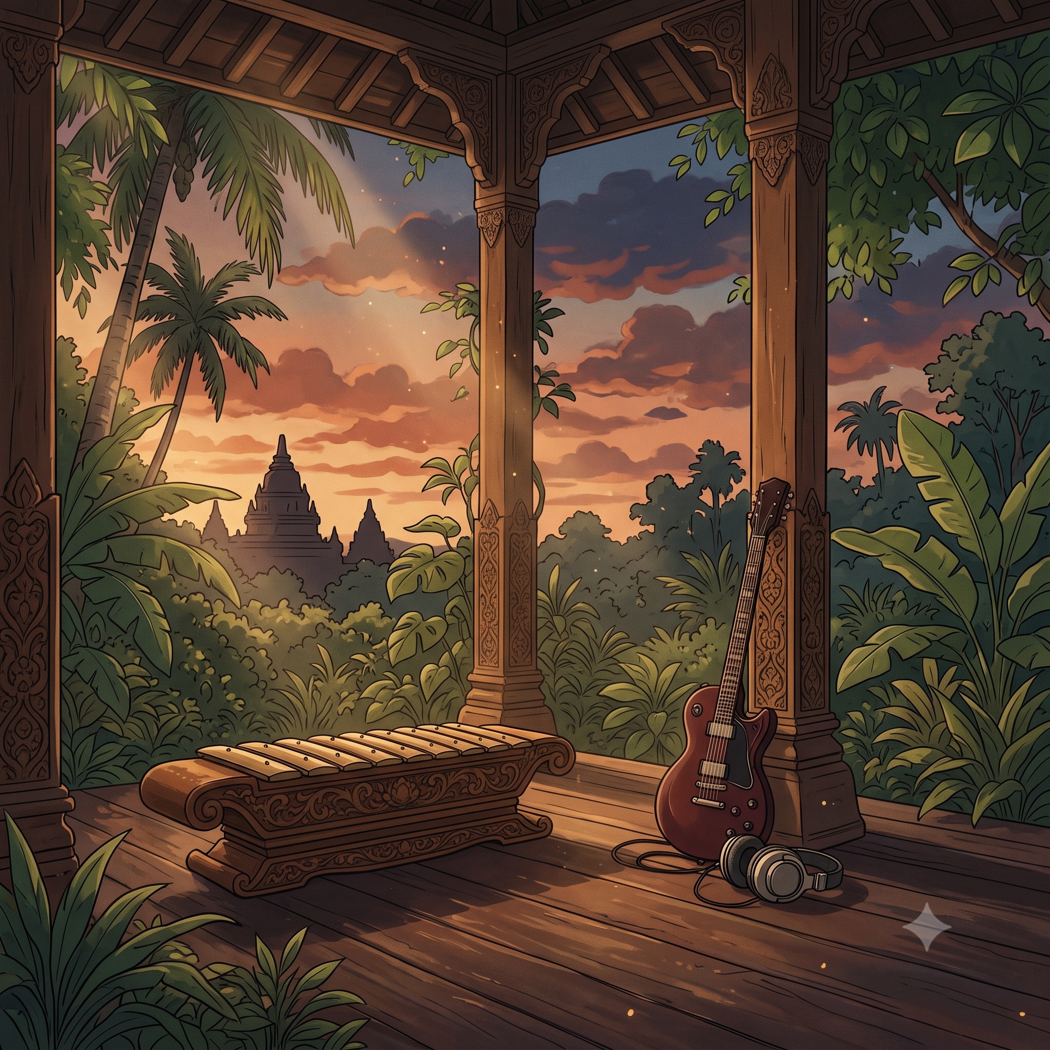 ABANG KLAMBINE - GUNAWAN [Ethnic Heavy Metal Gamelan Collision Ver.] artwork
