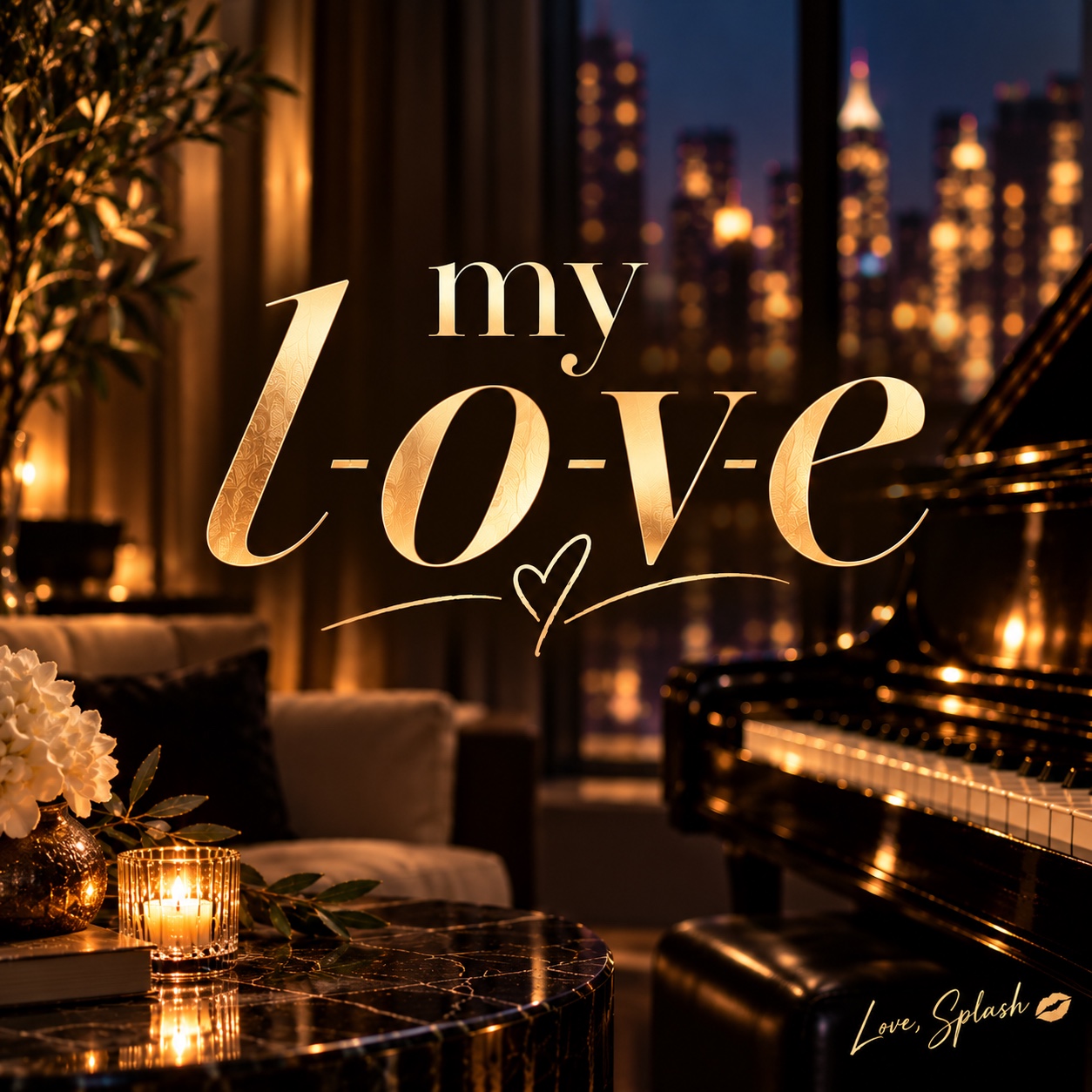 my l-o-v-e artwork