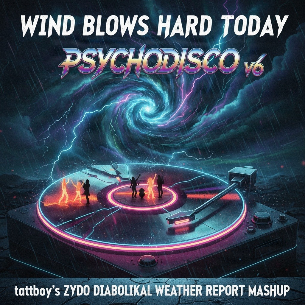 Wind Blows Hard Today x Psychodisco v6 (tattboy's Zydo Diabolikal Weather Report MashUp) artwork
