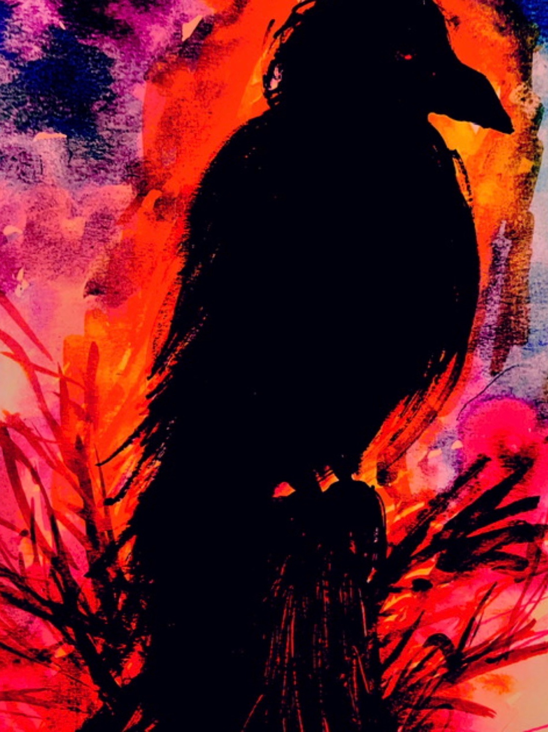 Obsidian Raven artwork