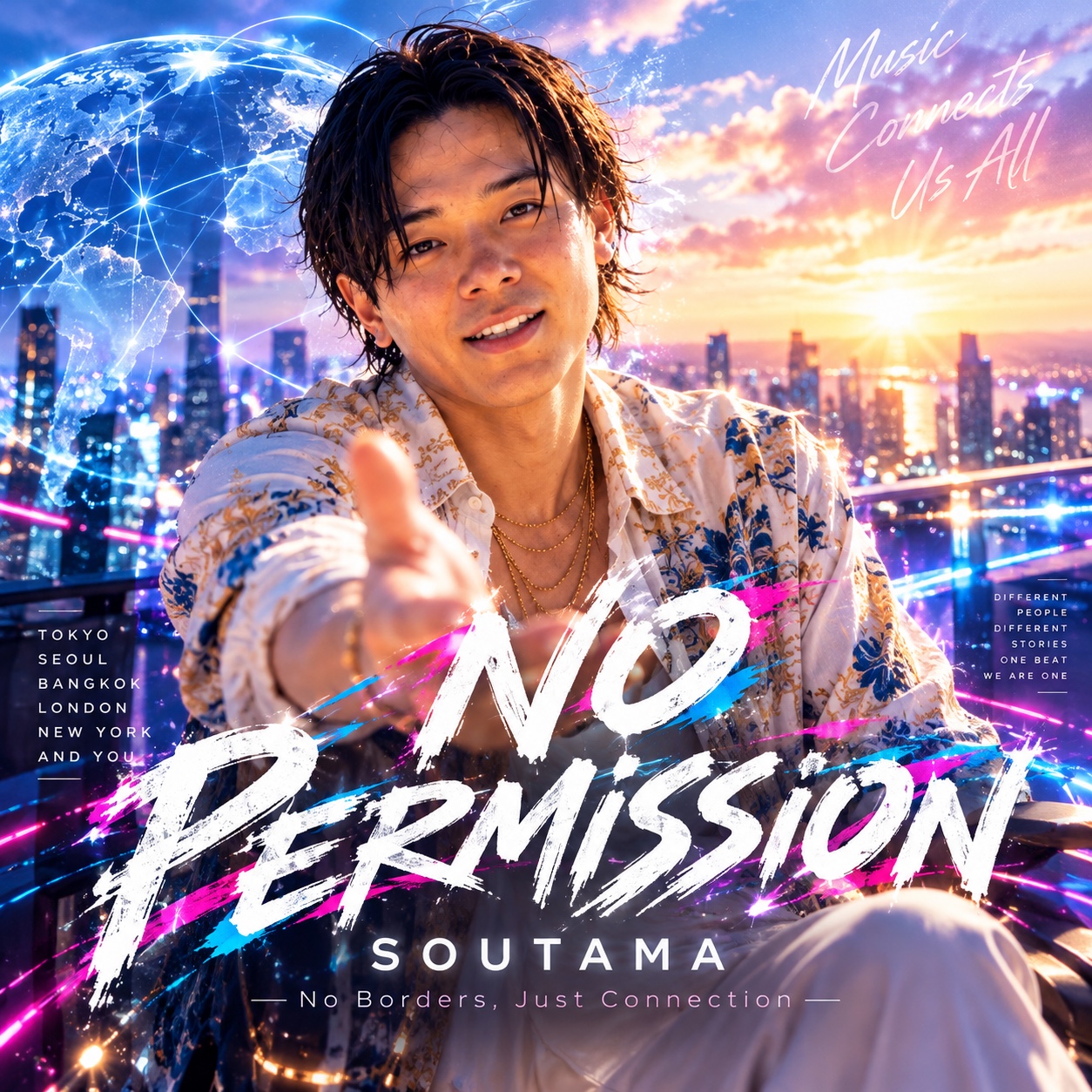 No Permission-またここで会おう- artwork