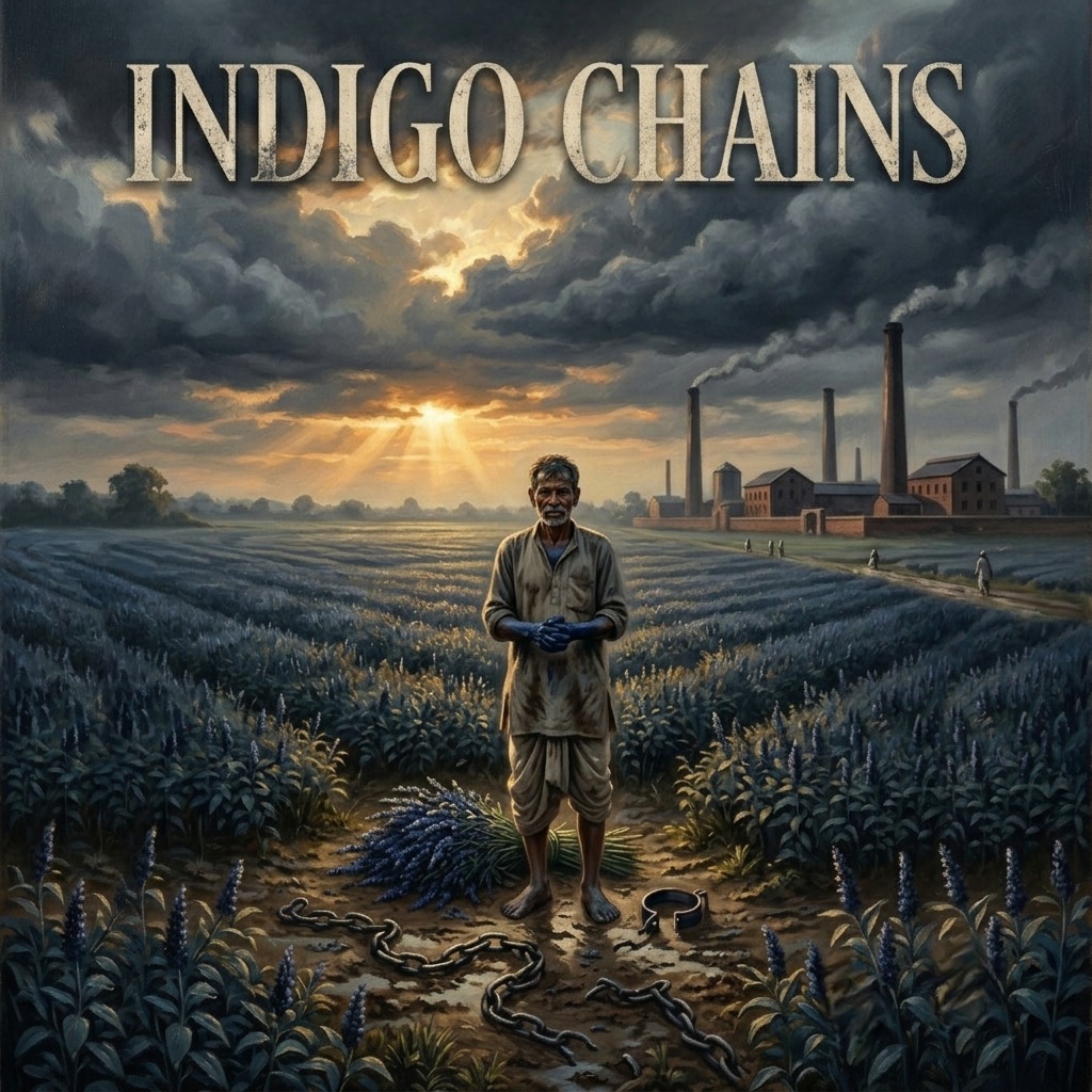 Indigo Chains artwork