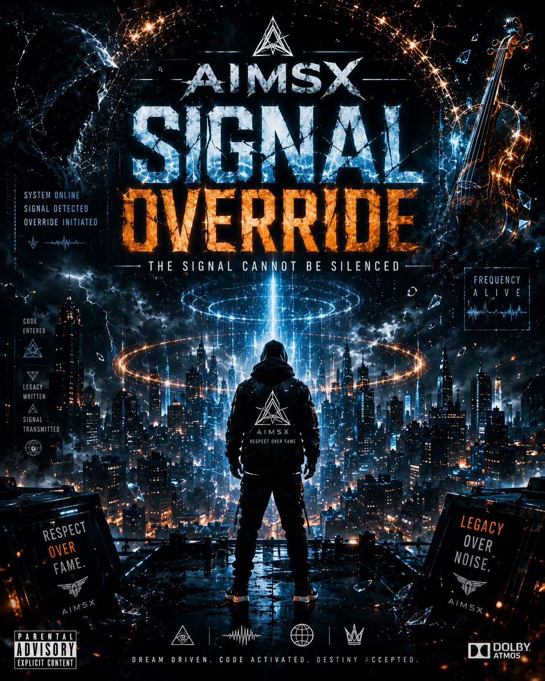 Singal Override // AIMSX artwork