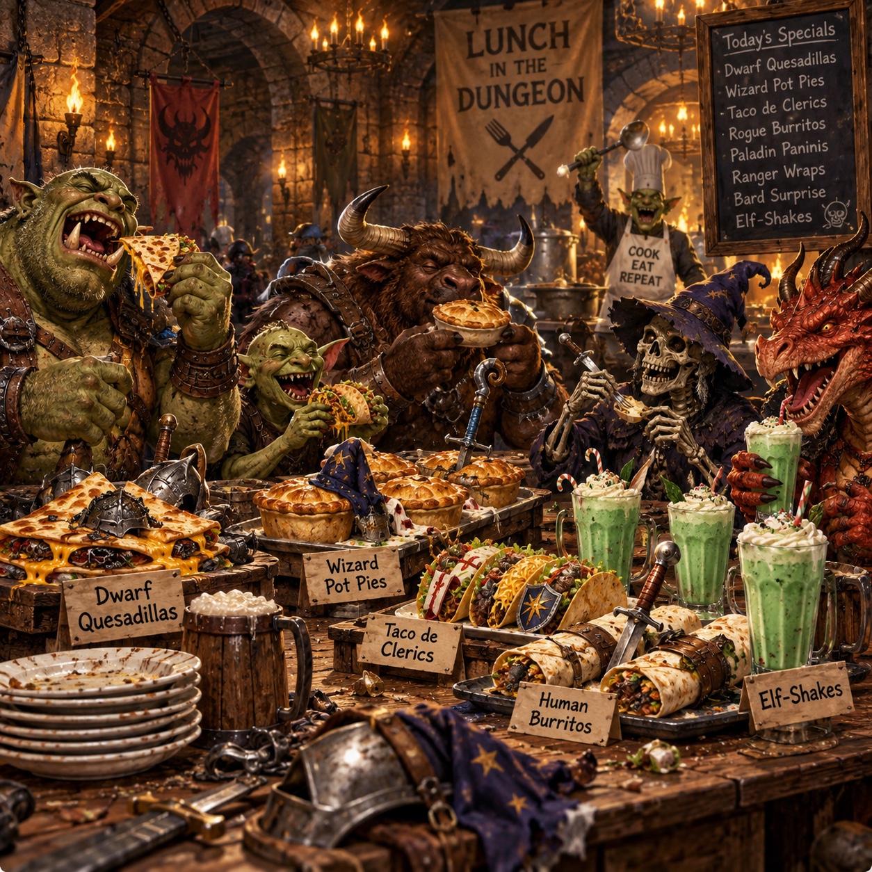 Dwarf Quesadillas artwork