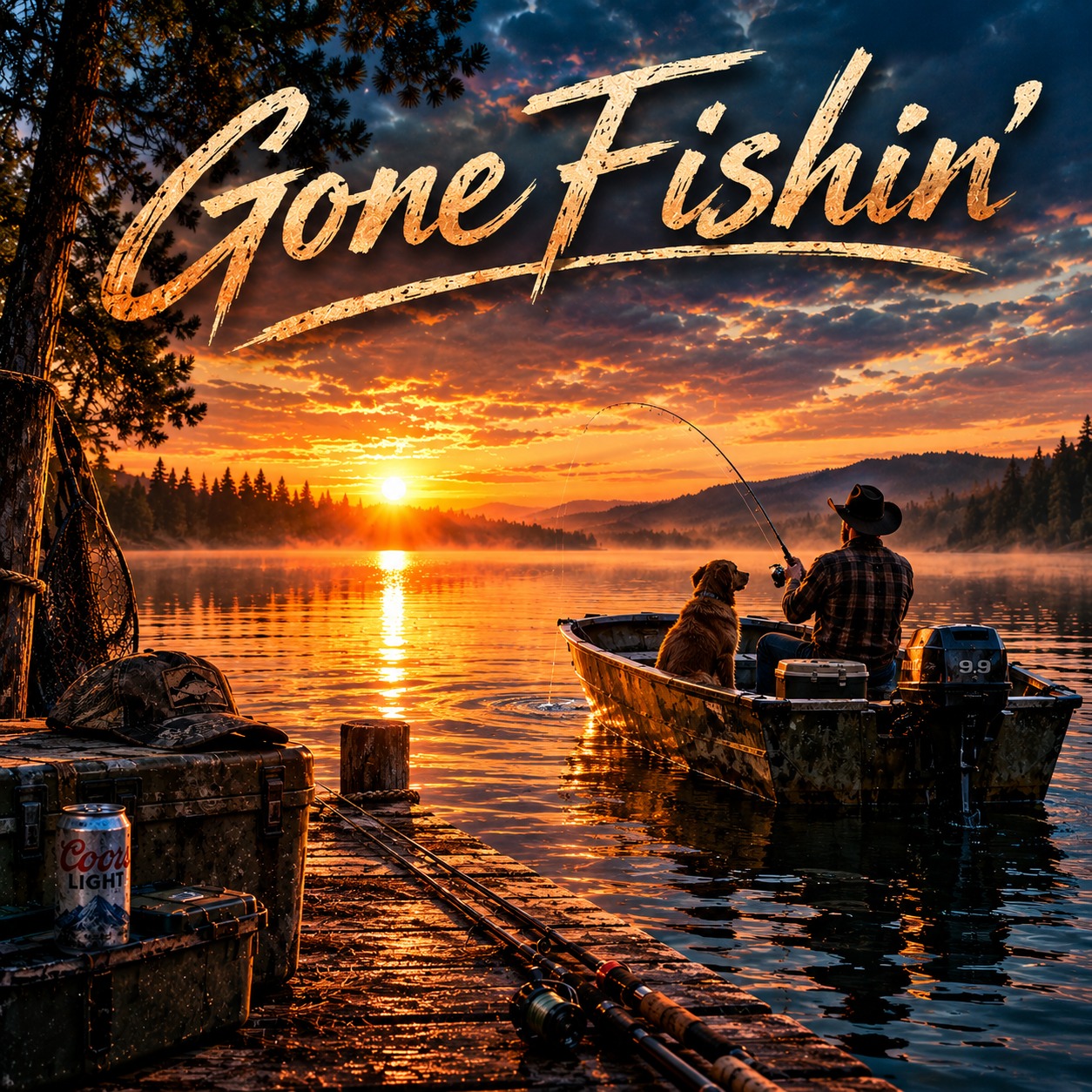 Gone Fishin' artwork