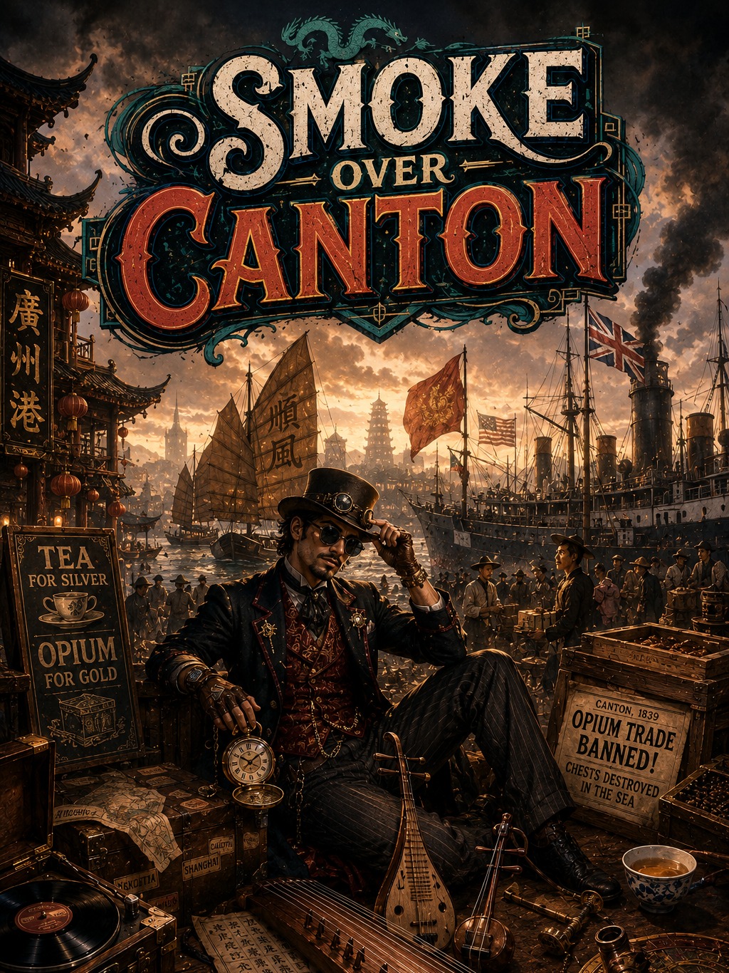 Smoke Over Canton artwork