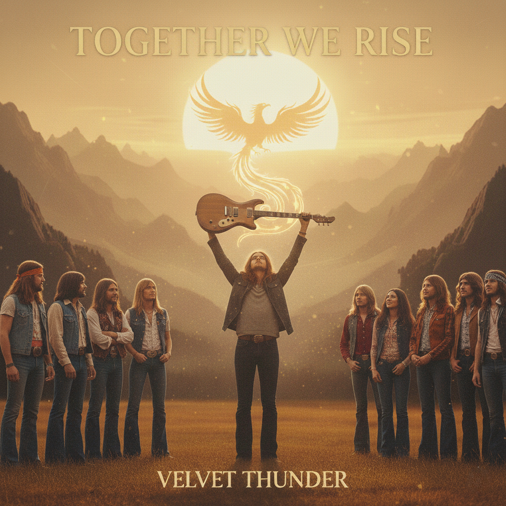 Together We Rise (70s rock balad cover) artwork