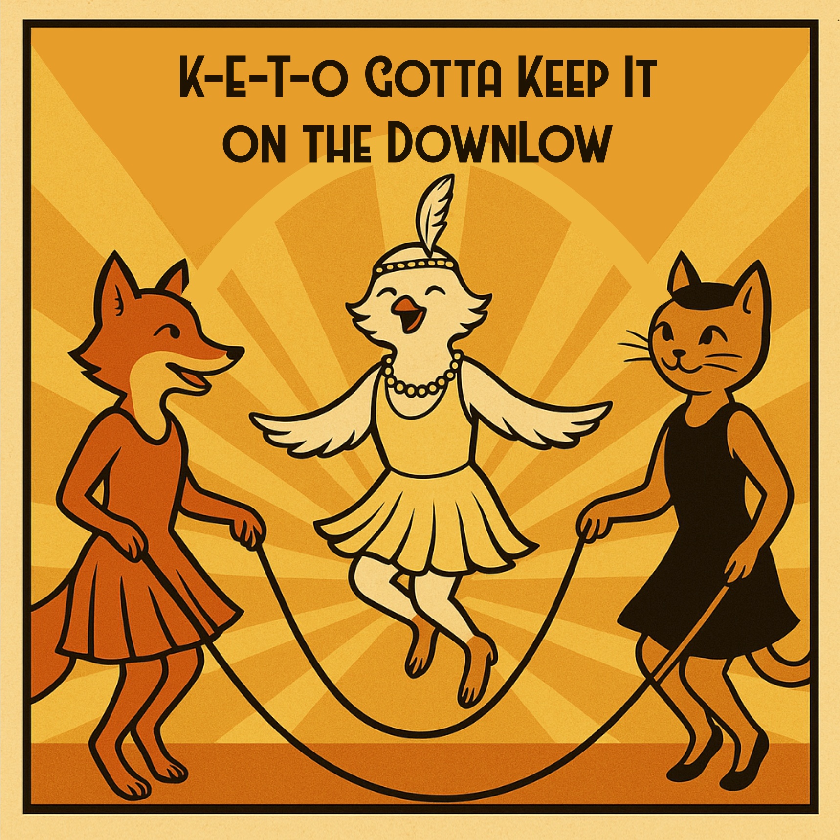 K-E-T-O Gotta Keep It on the DownLow! artwork