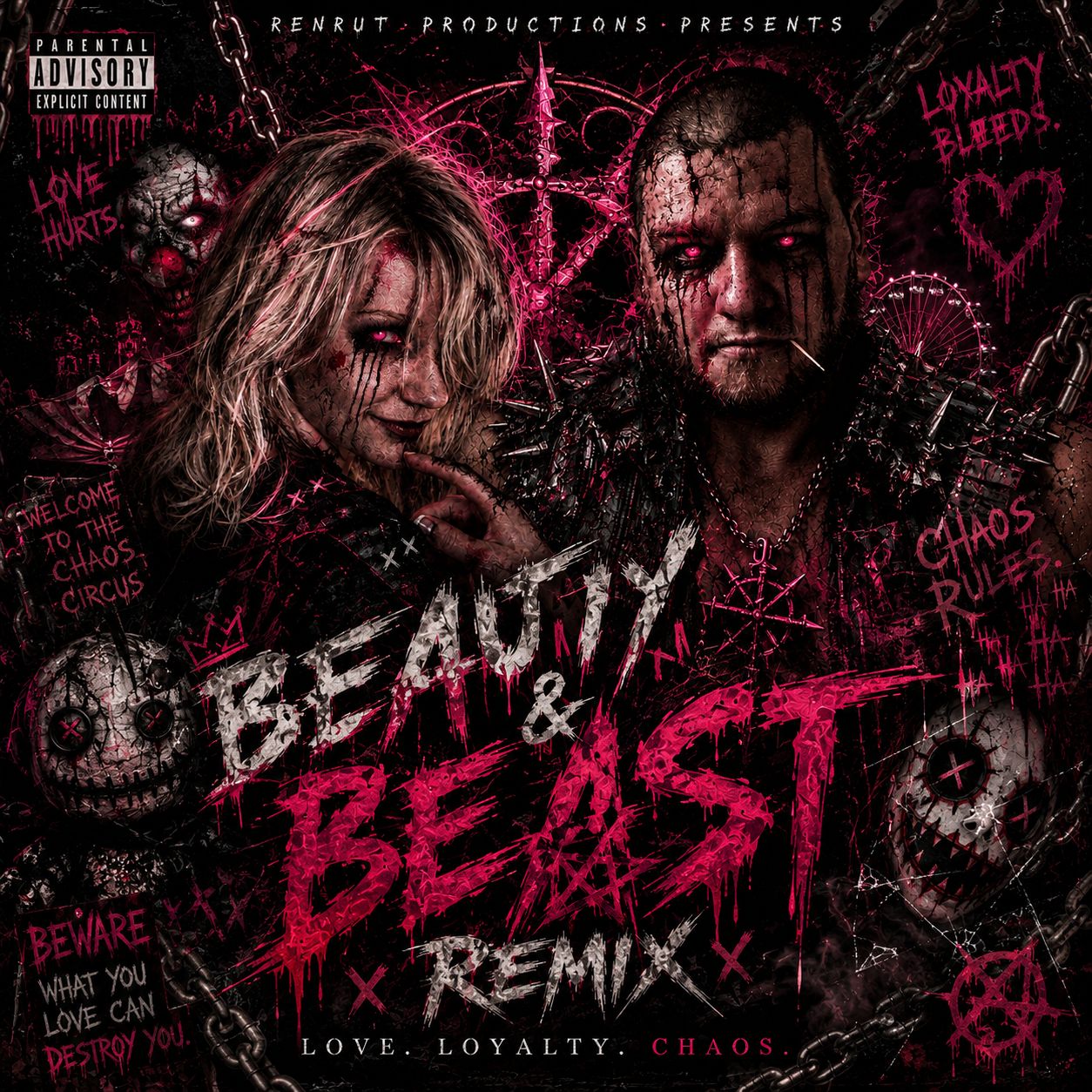 BEAUTY & BEAST (Remix) ft. Jlliy artwork