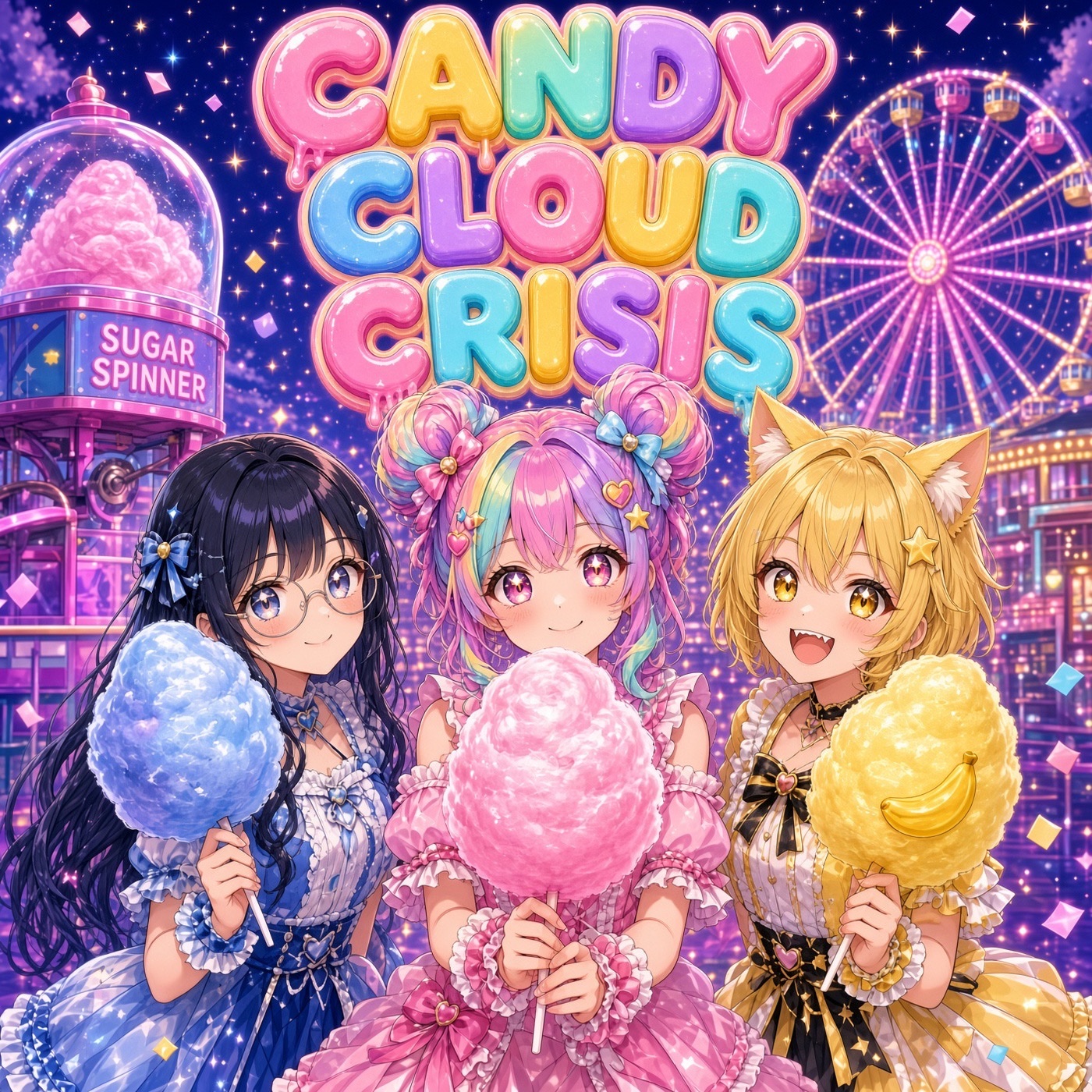 Cotton Candy Girls artwork