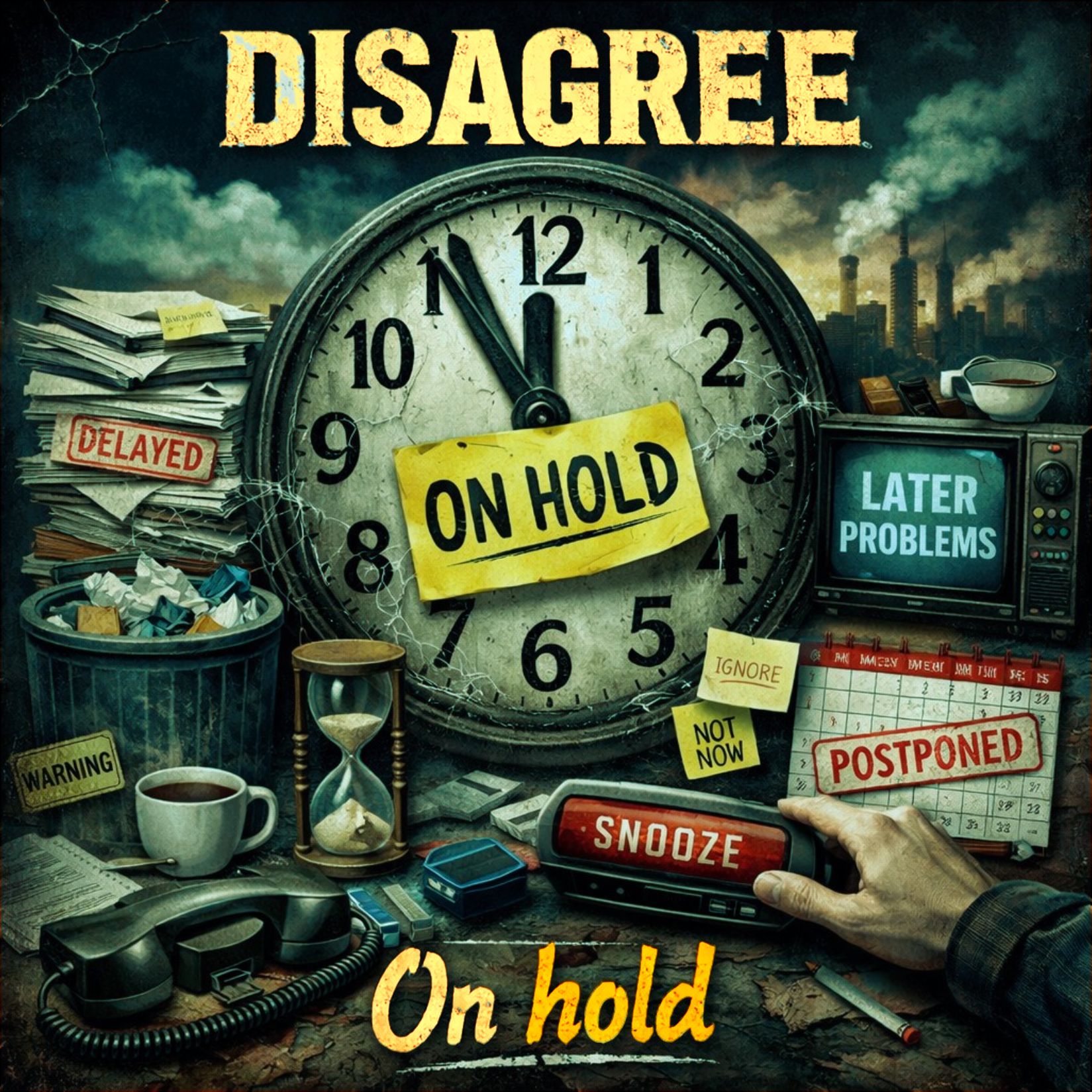 On hold artwork