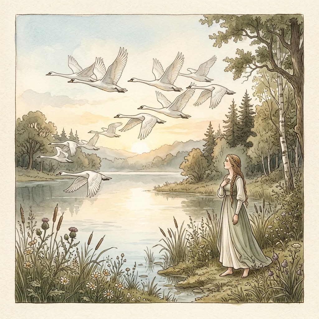 7. Дикие лебеди artwork