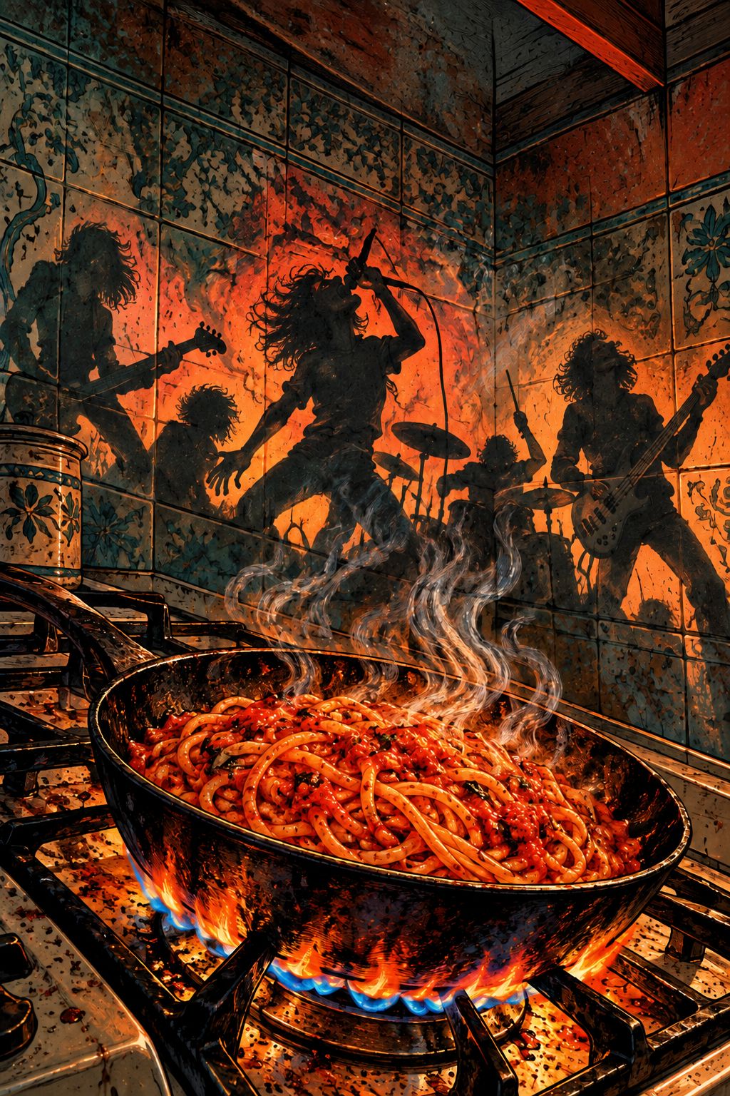 Assassina in the Refectorium artwork