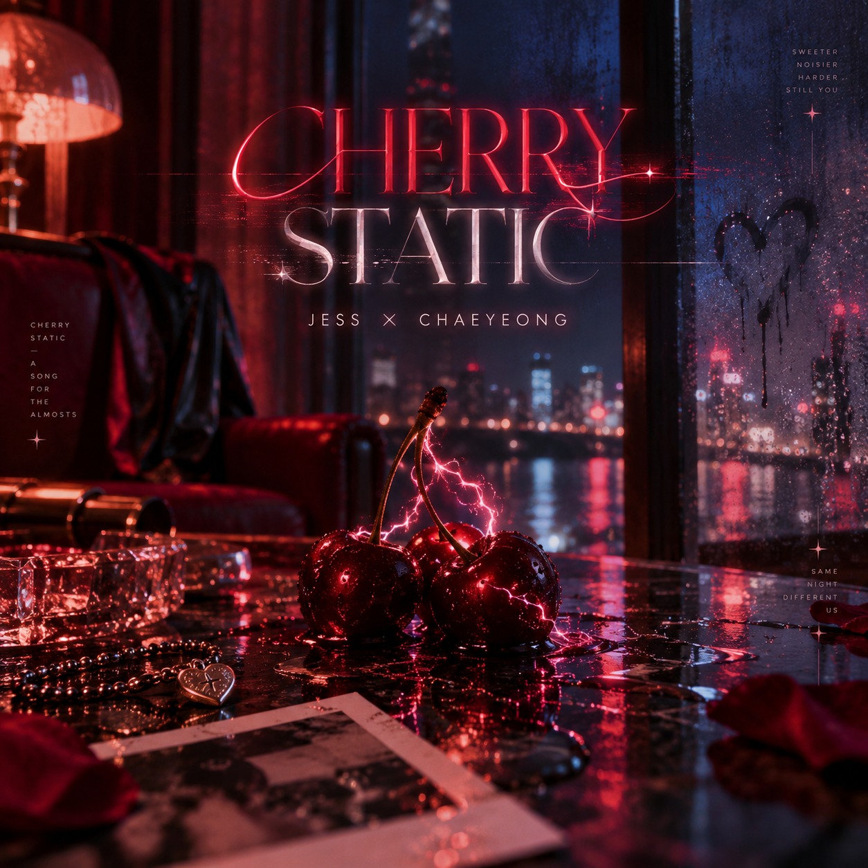 JESS × CHAEYEONG - CHERRY STATIC artwork