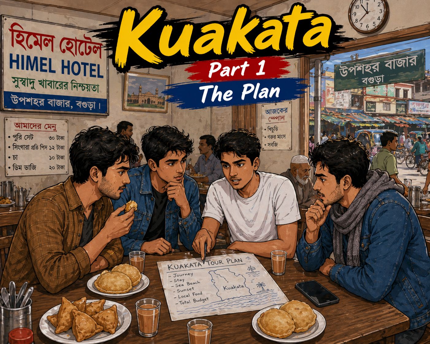 কুয়াকাটা Part 1 - The Plan artwork
