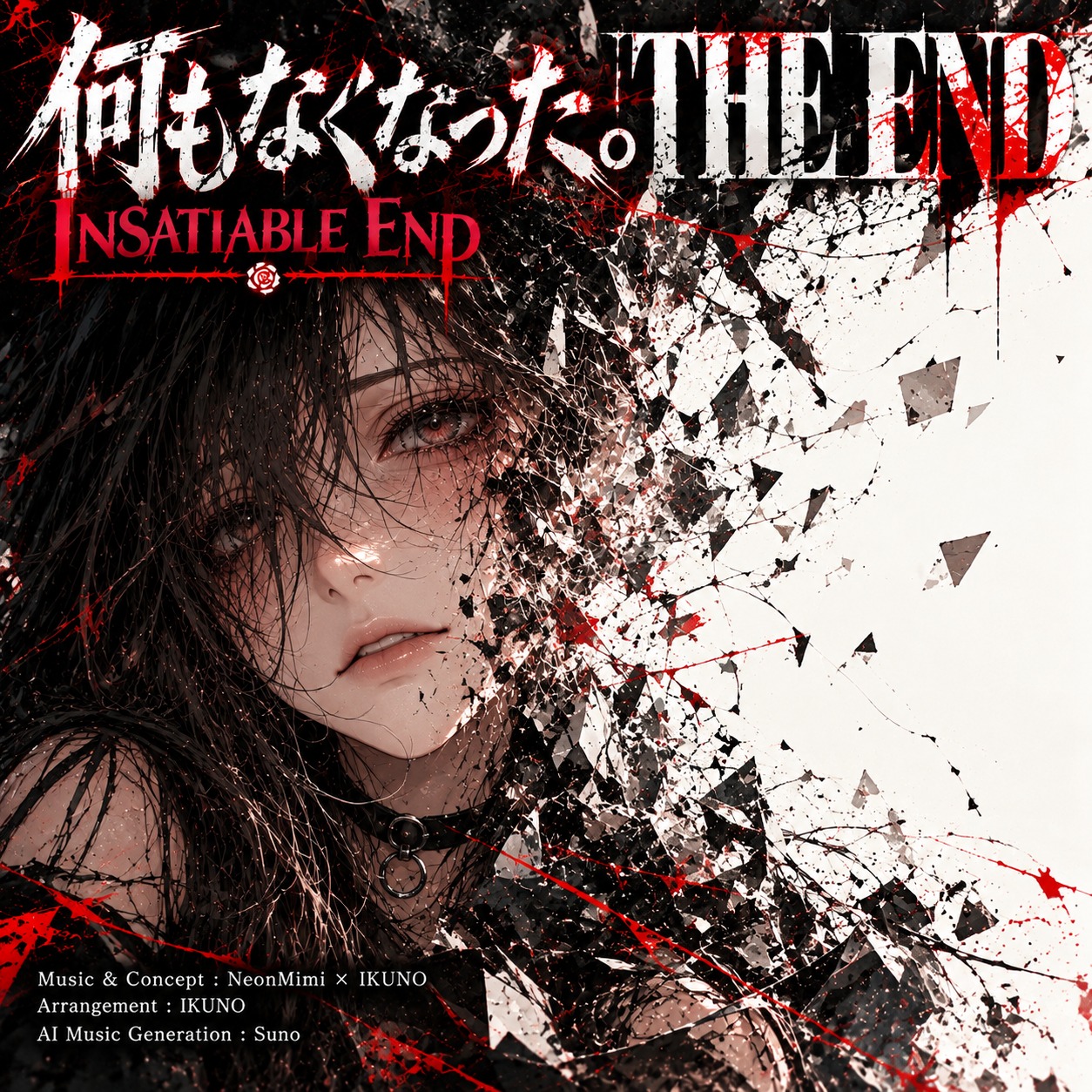 何もなくなった。THE END artwork