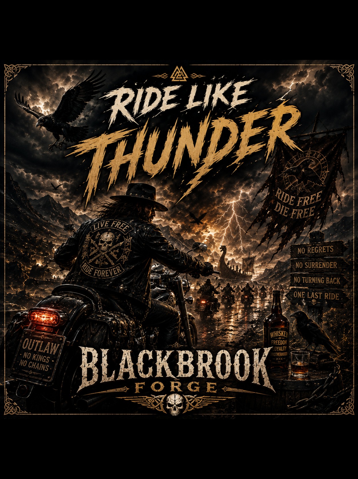 Ride Like Thunder
BLACKBROOK FORGE artwork