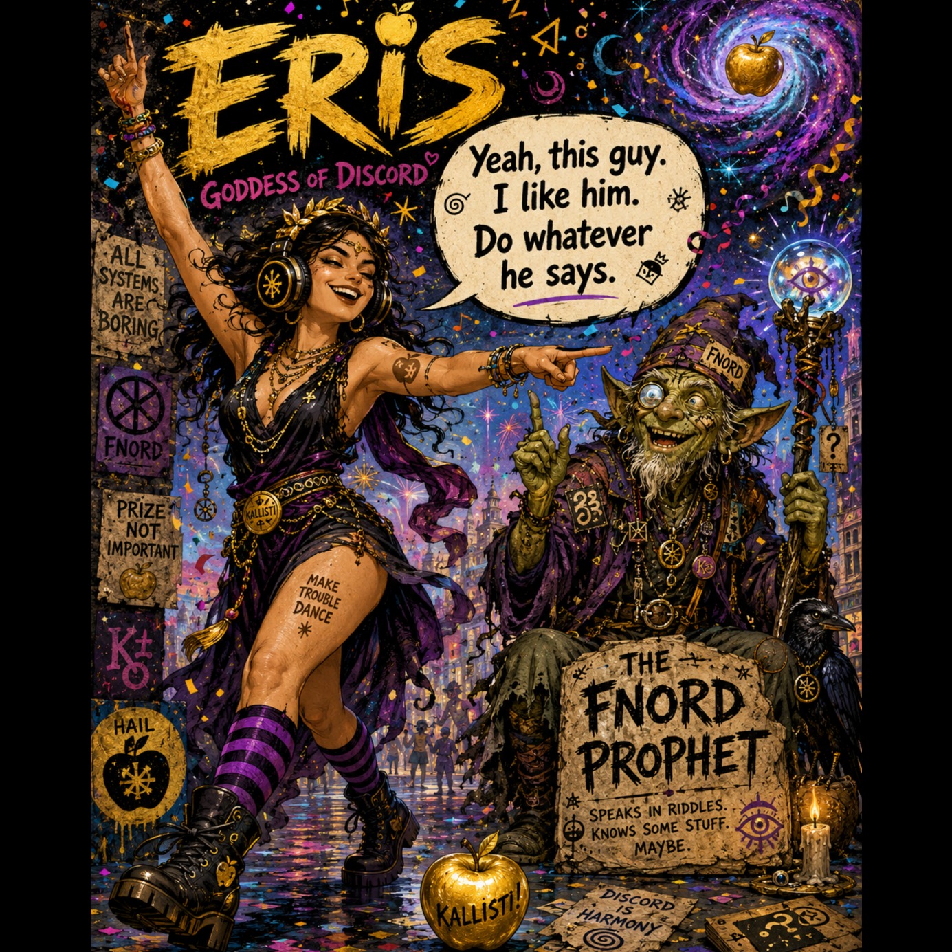 In the name of Eris artwork