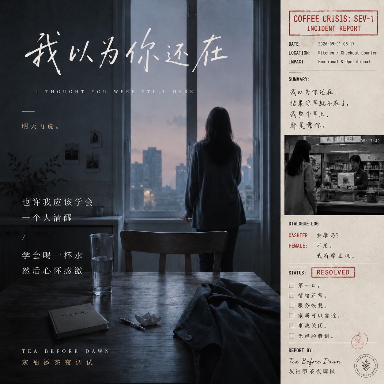 我以为你还在（SEV-1) artwork