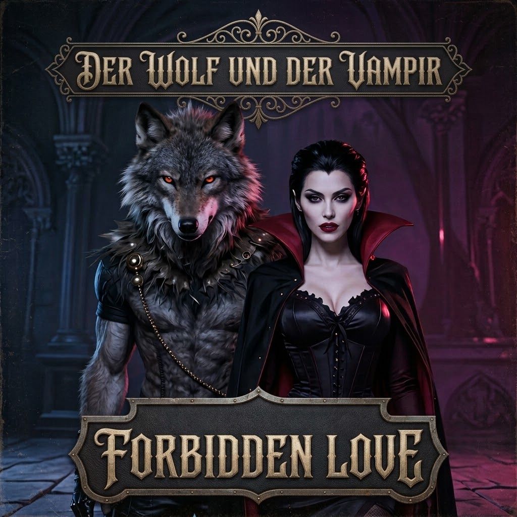 Der wolf und der vampir | Forbidden love artwork