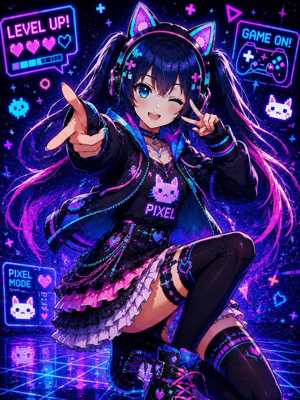 Neon Crash Code