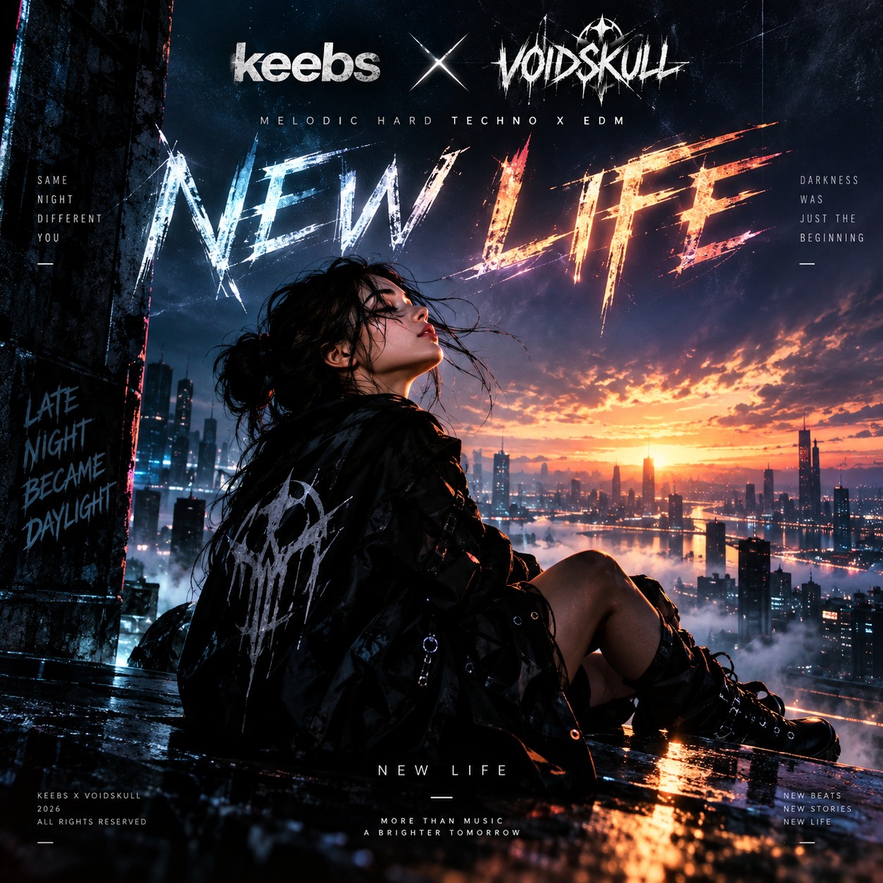 NEW LIFE / Keebs x Void artwork