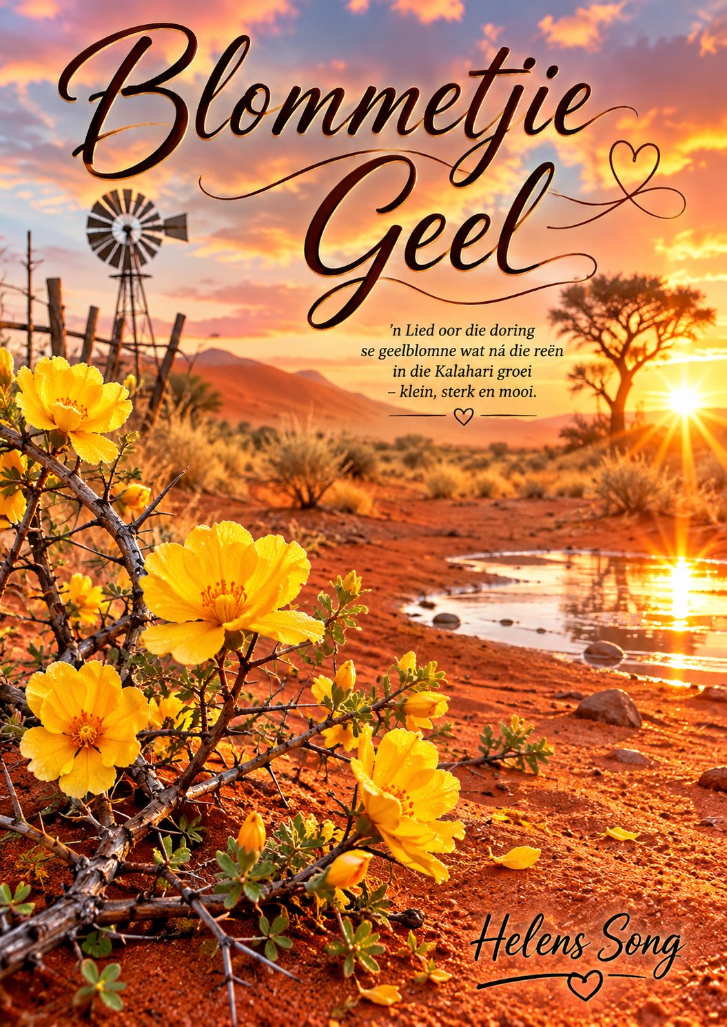 Blommetjies Geel artwork
