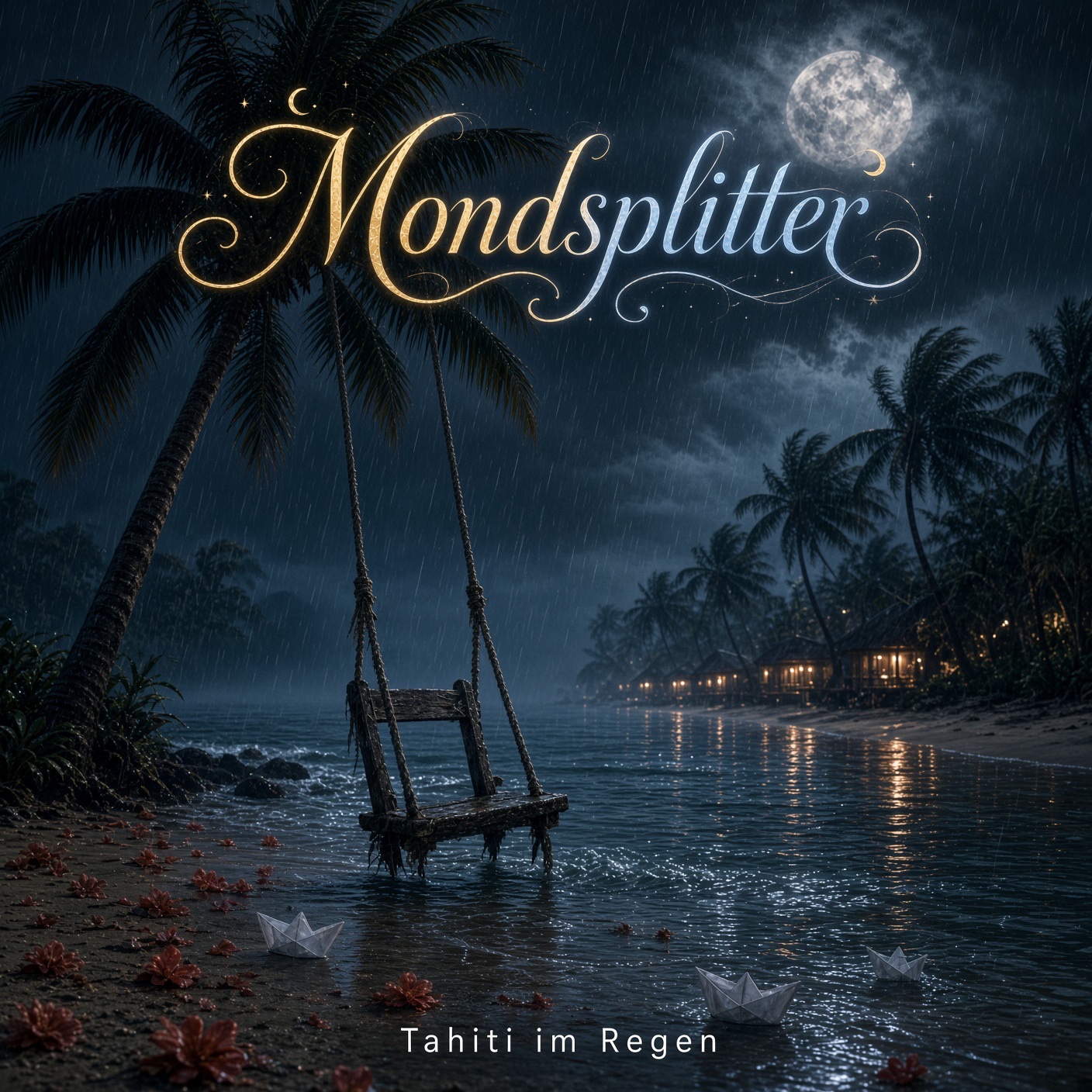 Tahiti im Regen artwork
