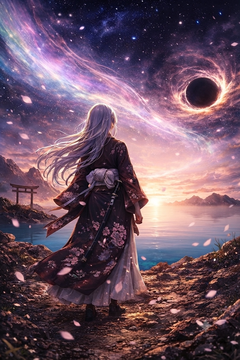 暁//Silent Aurora : 明け凪 artwork