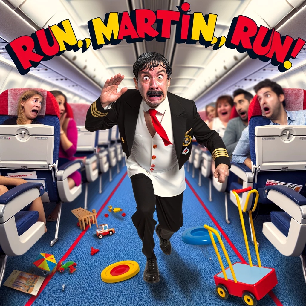 Run, Martín, Run artwork