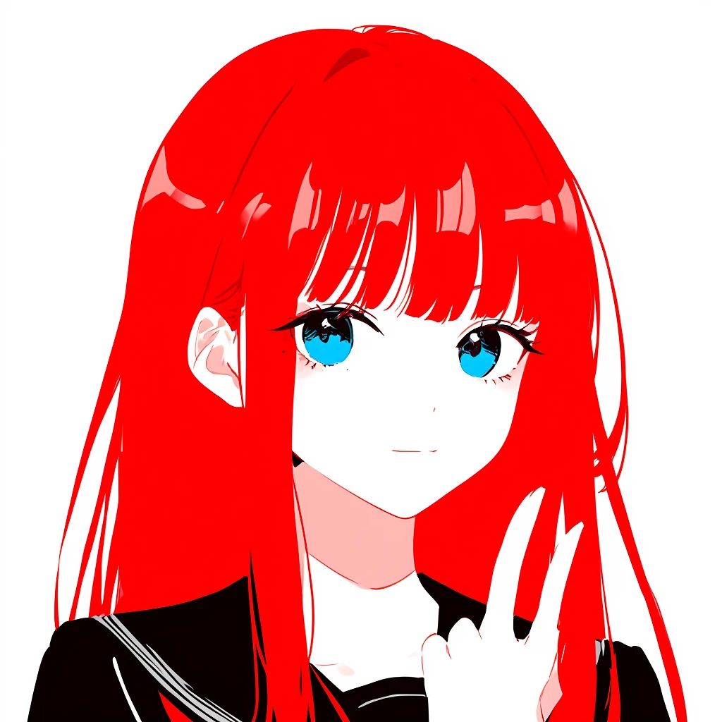 青い微熱　作詞1suke artwork