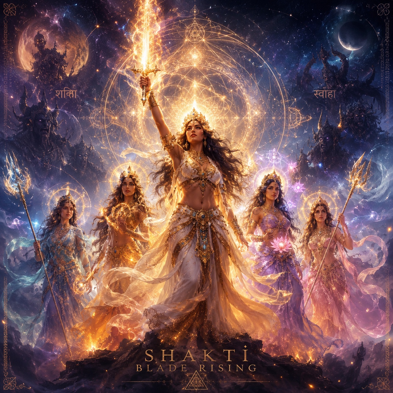 Astral Warrior Circle artwork