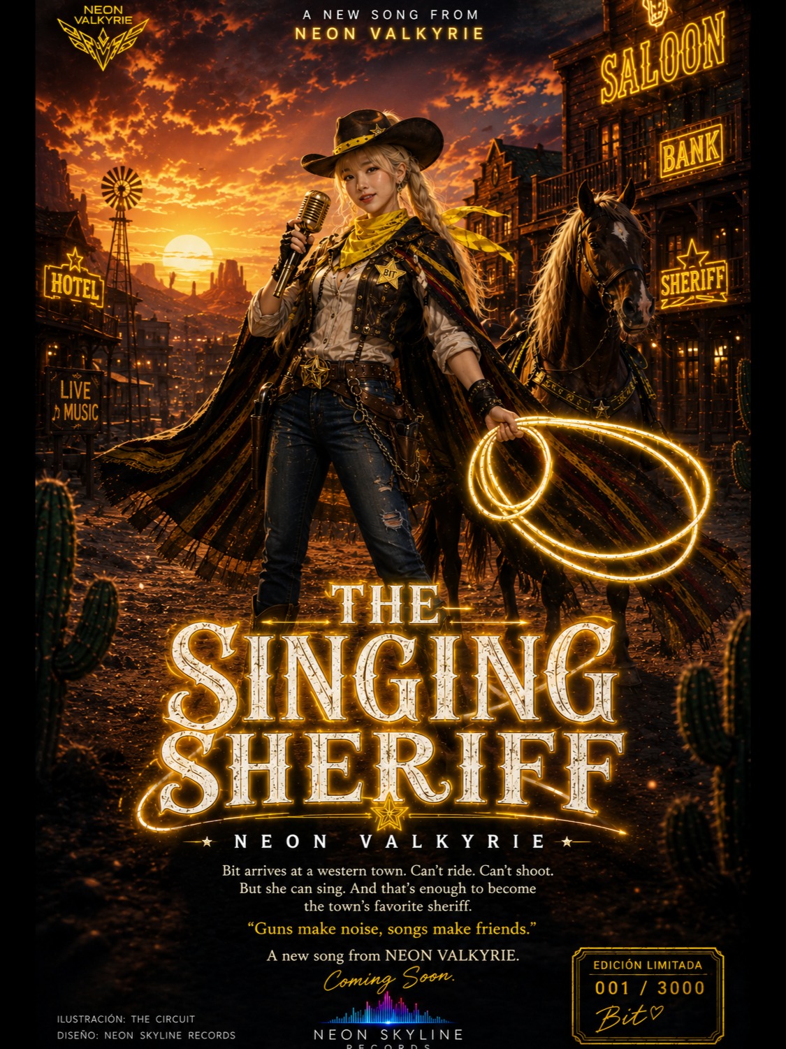 The Singing Sheriff artwork