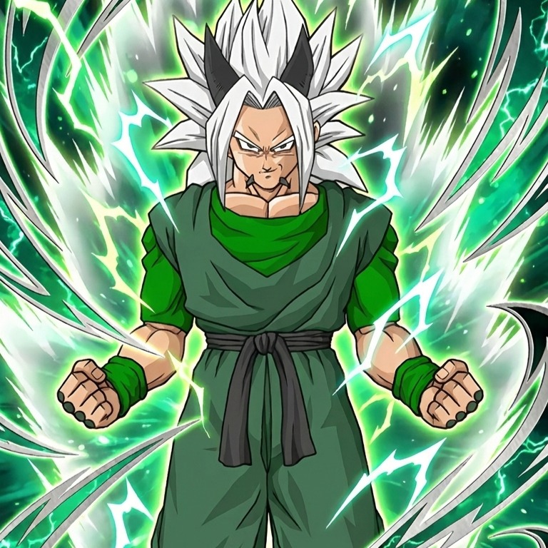 The God-Emperor Saiyan artwork