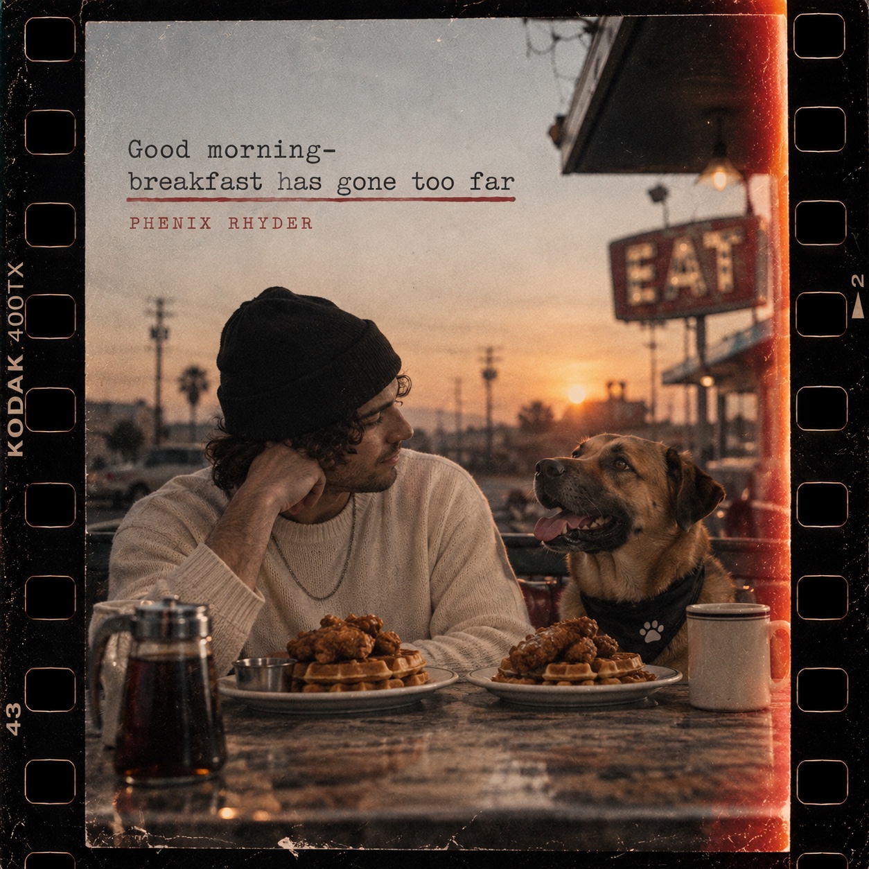 Good morning- breakfast has gone too far artwork
