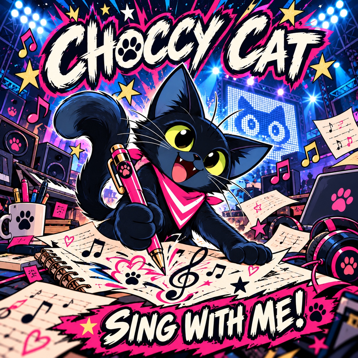 Choccy, Write With Me artwork