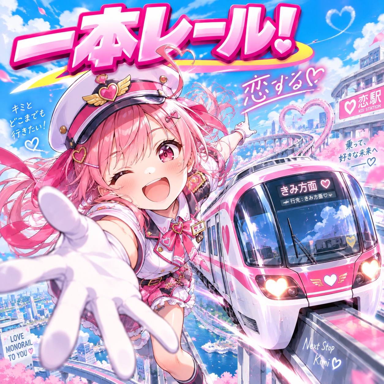 一本レール artwork