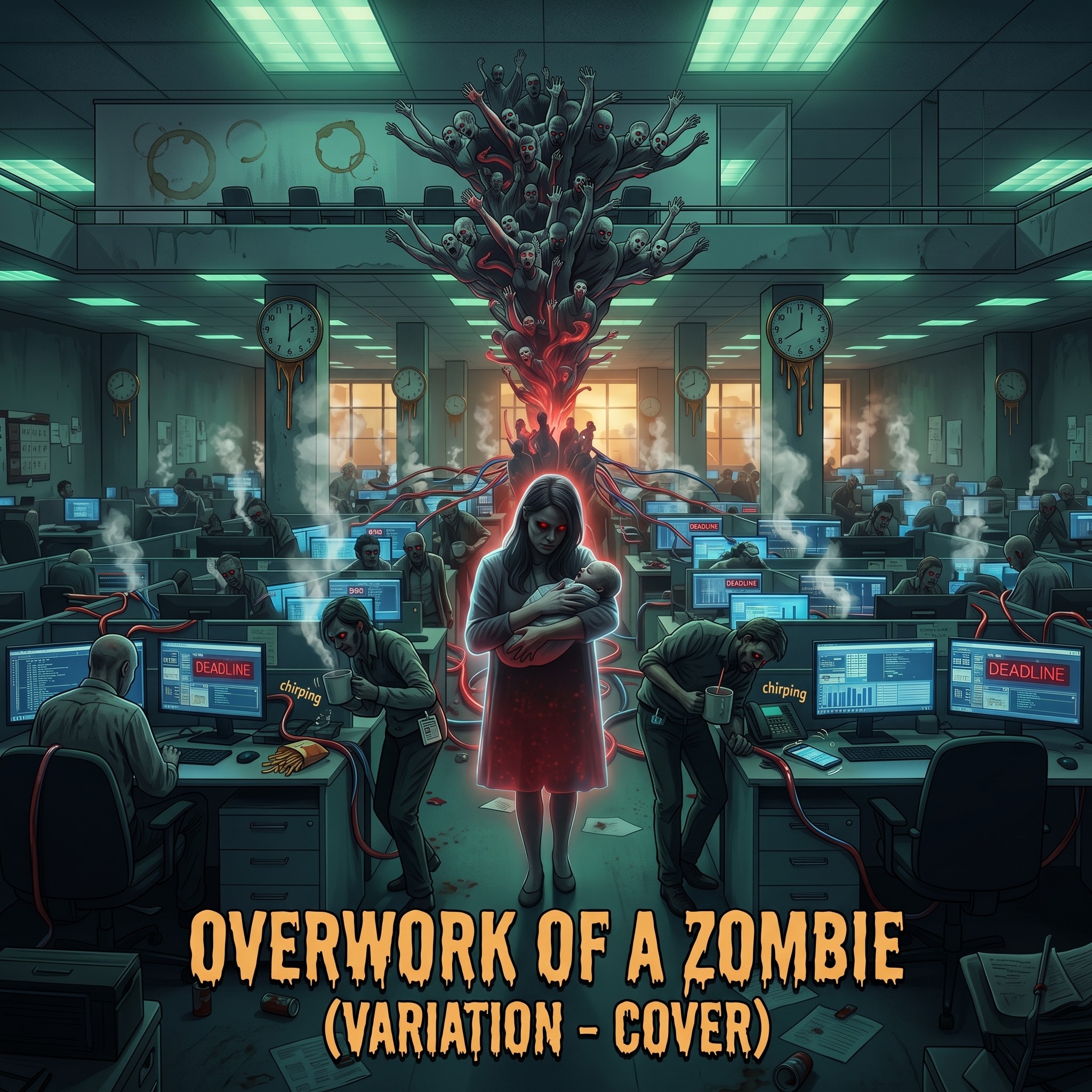 Overwork of a Zombie (Variation - Cover) artwork