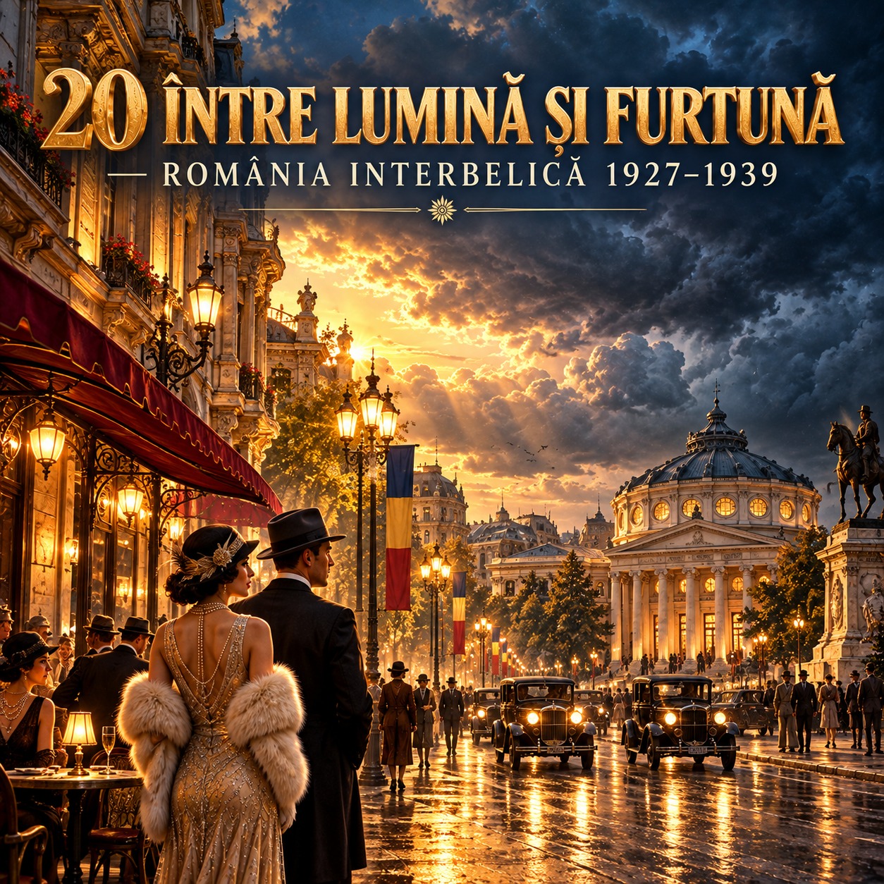 20 ÎNTRE LUMINĂ ȘI FURTUNĂ — ROMÂNIA INTERBELICĂ 1927–1939 artwork