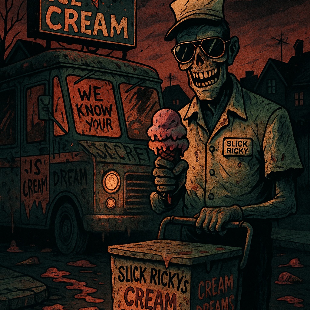 Slick Ricky's Ice Cream Jingle artwork