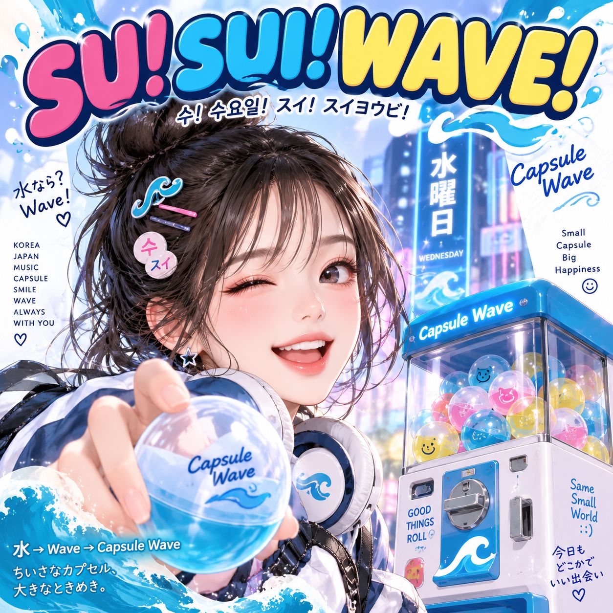 SU！SUI！WAVE！ Capsule Wave Shop Music Capsule Wave Shop Music artwork