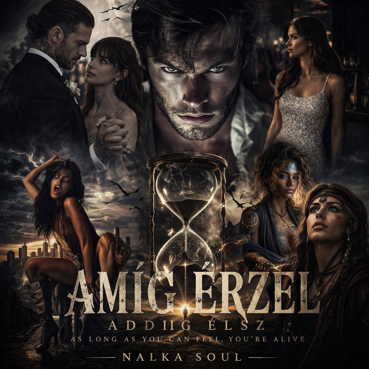 AMÍG ÉRZEL, ADDIG ÉLSZ / AS LONG AS YOU CAN FEEL, YOU’RE ALIVE artwork